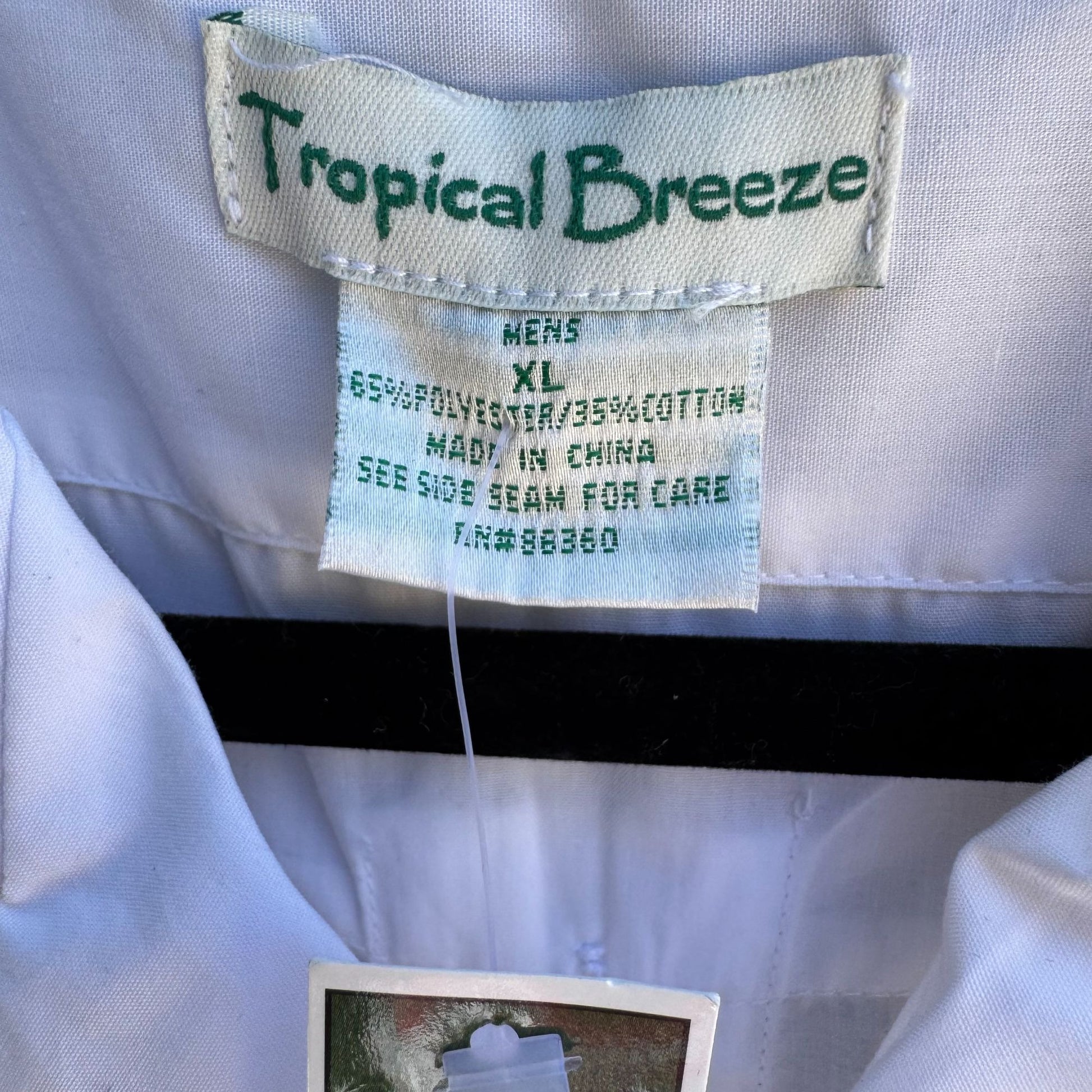 Tropical Breeze Acavero Mens White USBG Embroidered Guayabera Shirt New XL