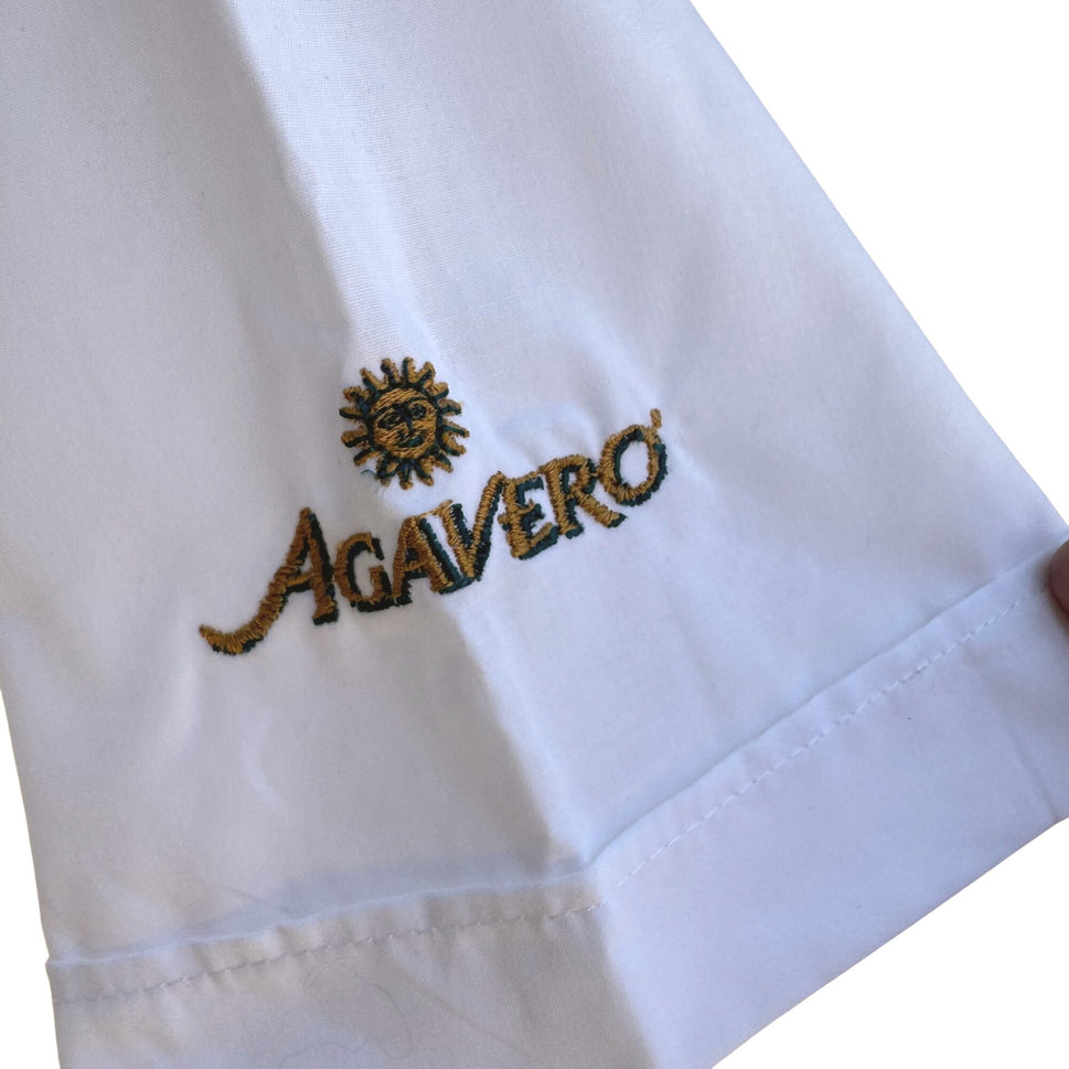 Tropical Breeze Acavero Mens White USBG Embroidered Guayabera Shirt New XL