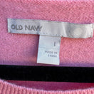 Switch Old Navy 100% Cashmere Barbiecore Coquette Balletcore Preppy Sweater Pink XS 2 image