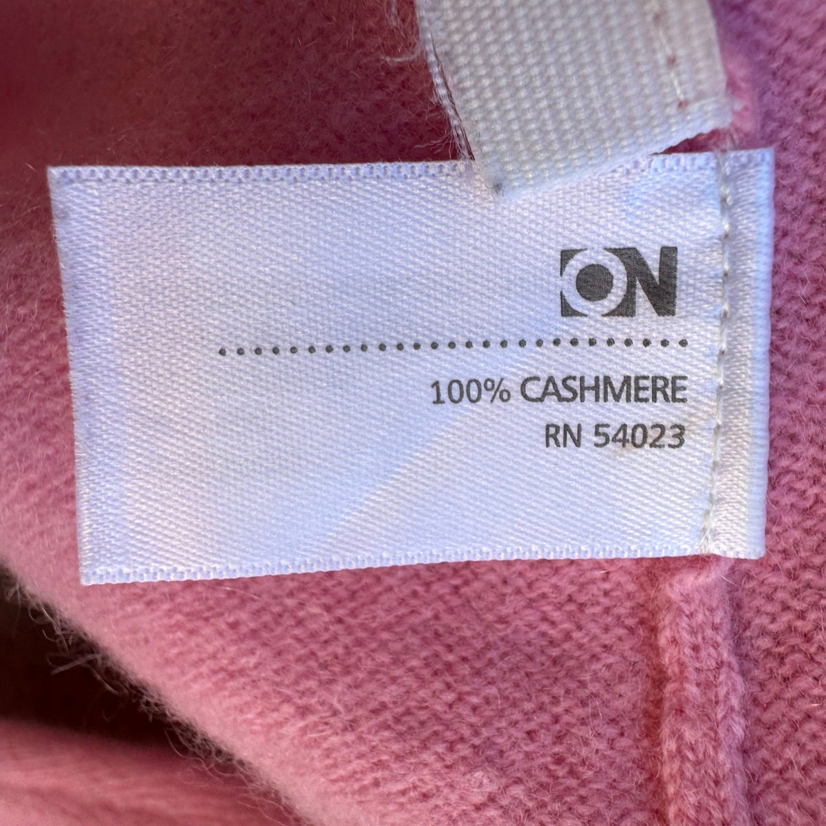 Old Navy 100% Cashmere Barbiecore Coquette Balletcore Preppy Sweater Pink XS
