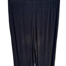 Switch Chicos Travelers Black Slinky Knit Straight Leg Pull On Pants Womens 1 M Capsule 3 image