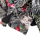 Switch Richard Warren Petites Vintage Floral Print Long-Sleeve Tie Neck Peplum Blazer 2 3 image