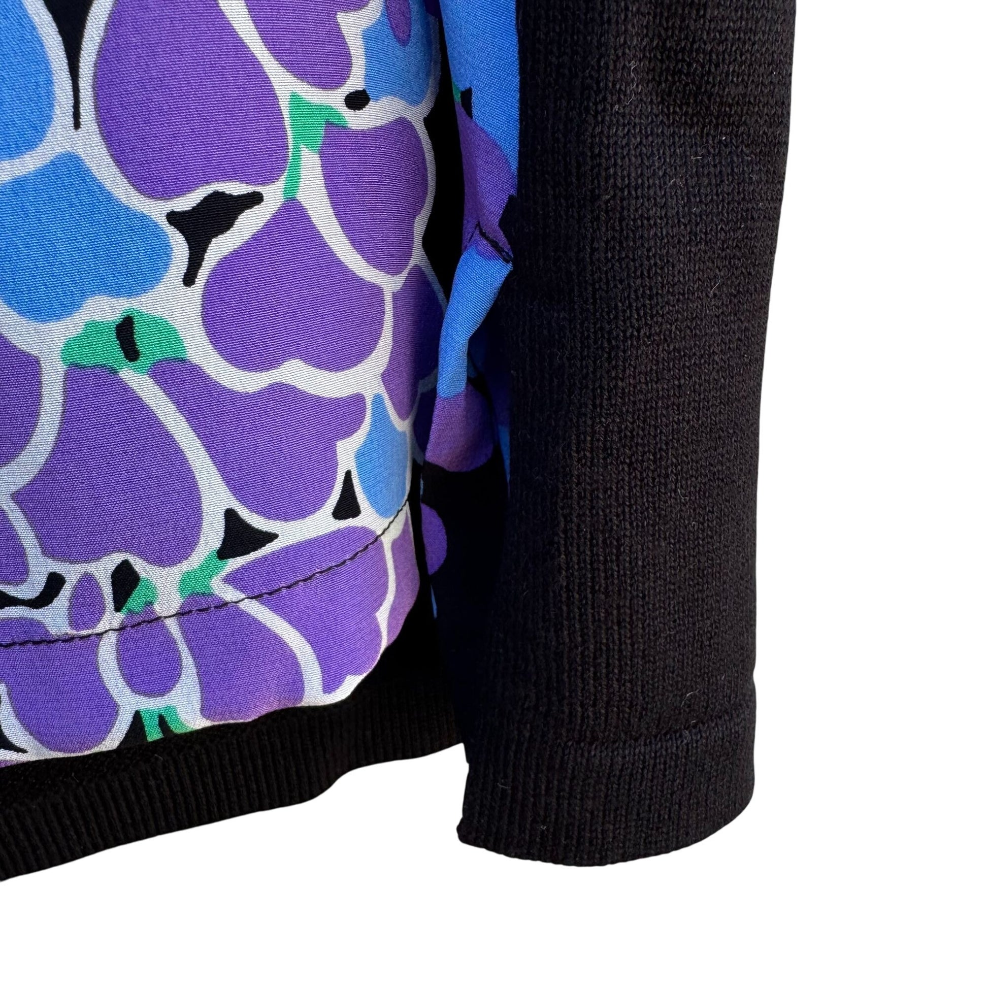 Bob Mackie Wearable Art Vintage Womens Silk Cotton Floral Sleeveless Tank Top M