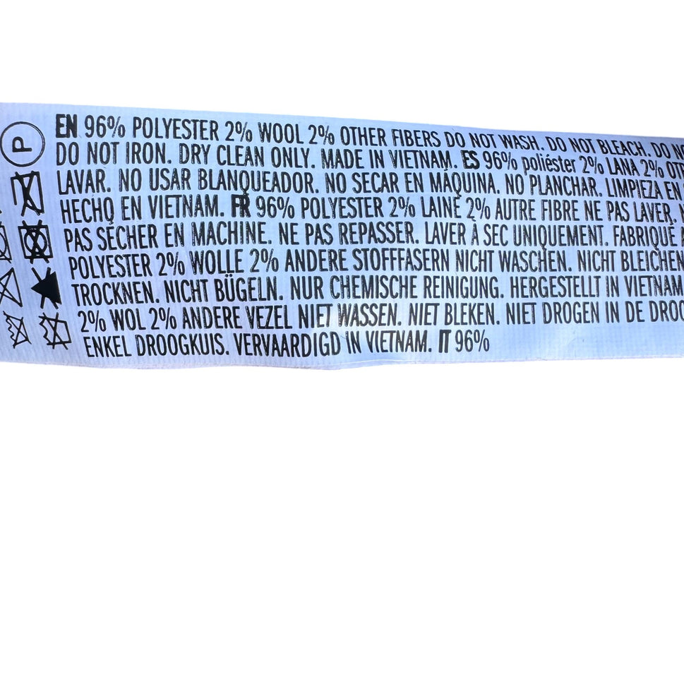 Forever 21 Plaid Flannel Y2K Grunge Oversized Jacket M Brown Beige Wool Blend