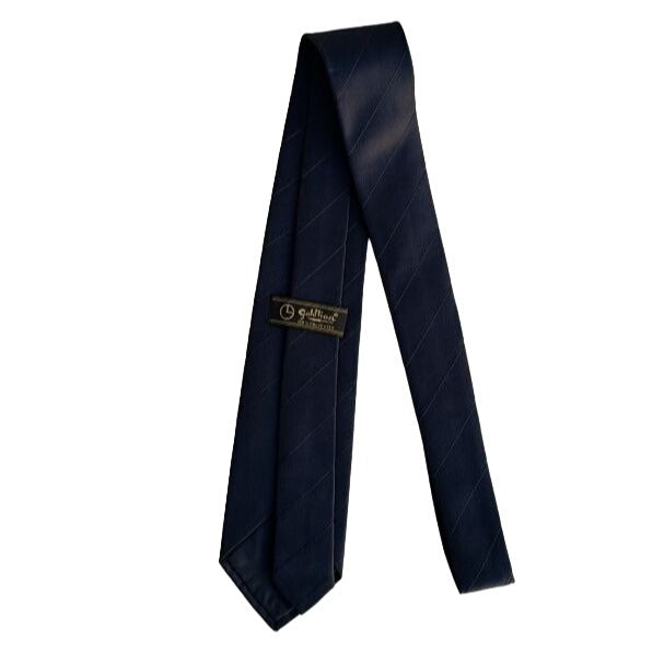 Goldlion Vintage Men's Navy Blue Diagonal Stripe Necktie Tie - New Never Worn