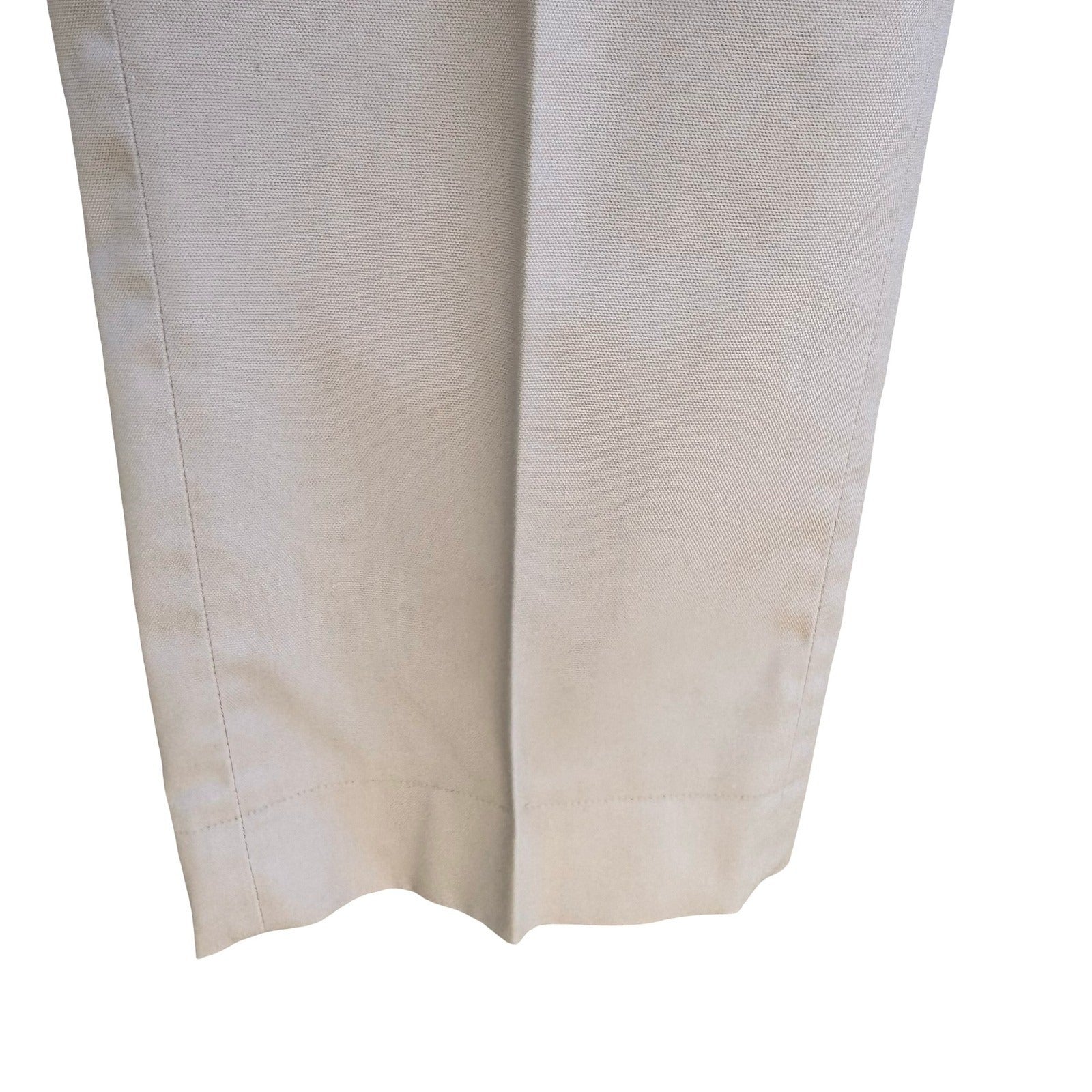 Haggar Vintage 70s 80s Magic-Stretch Mens Tan Dress Pants Minimalist Retro Mod