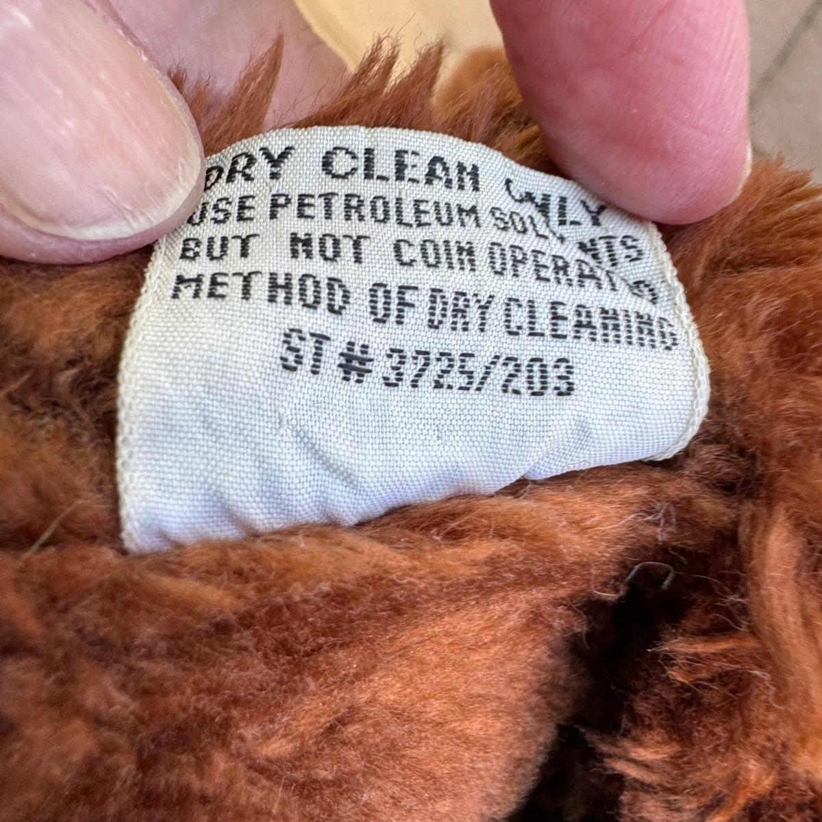 Val Cassi Vintage 70s Faux Fur Lined Corduroy Workwear Parka Jacket Tan Mens XL