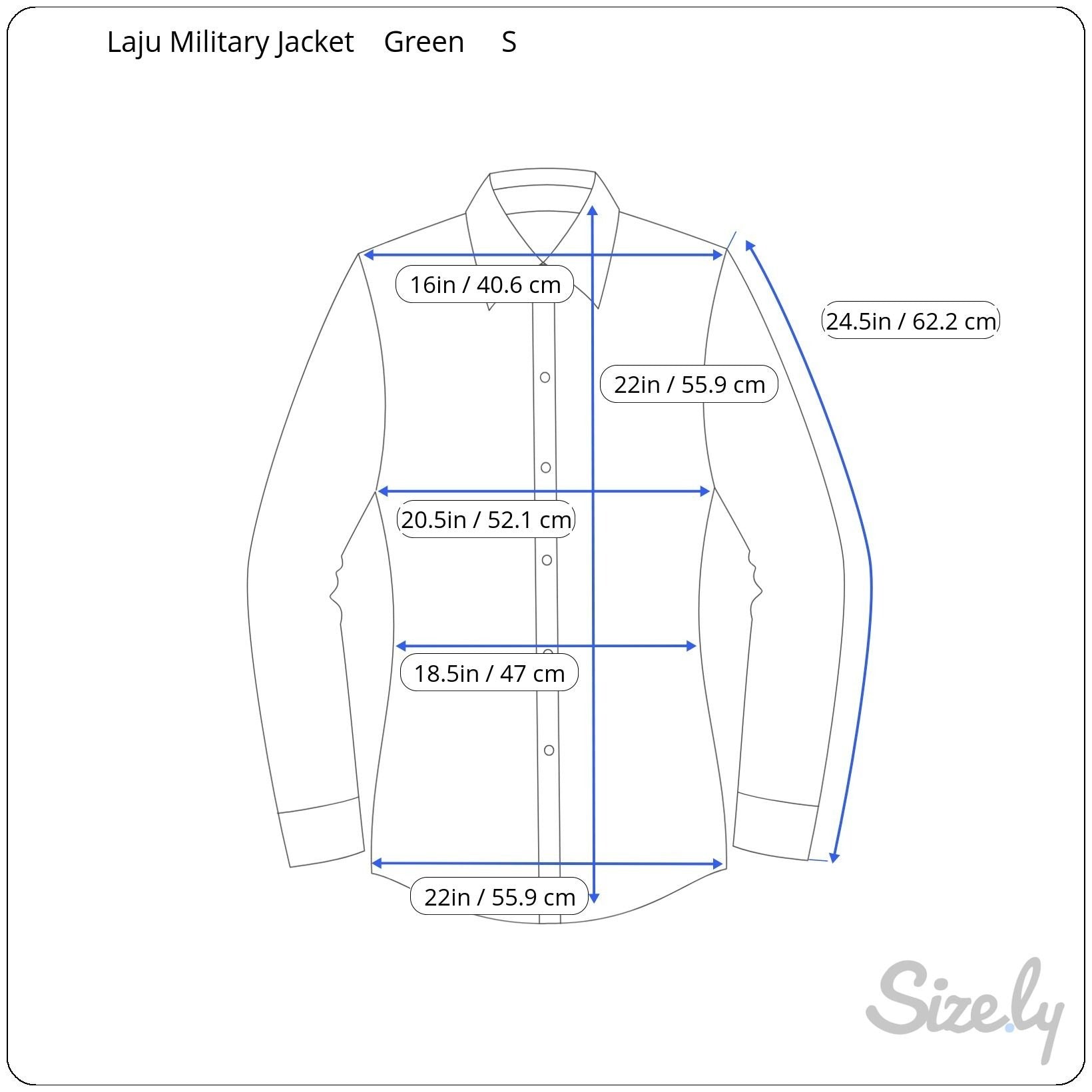 Laju Womens Army Green Snap Front Crew Collar Roll Tab Sleeve Utility Jacket - L