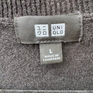Switch Uniqlo 100% Cashmere Quiet Luxury Minimalist Preppy Old Money Sweater Mens L 2 image