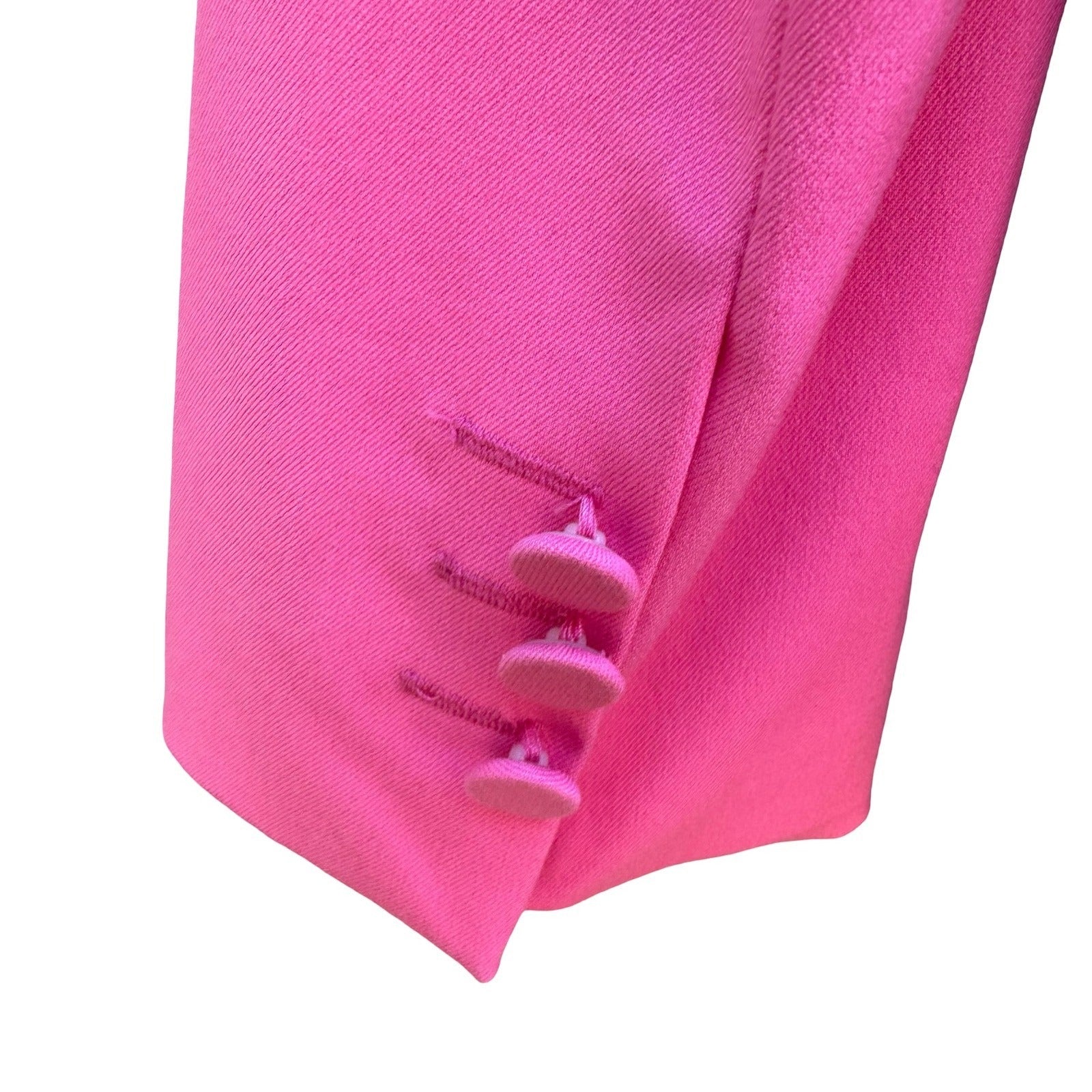Bershka Hot Pink Oversized Tailored Statement Blazer S Barbiecore Power Suit