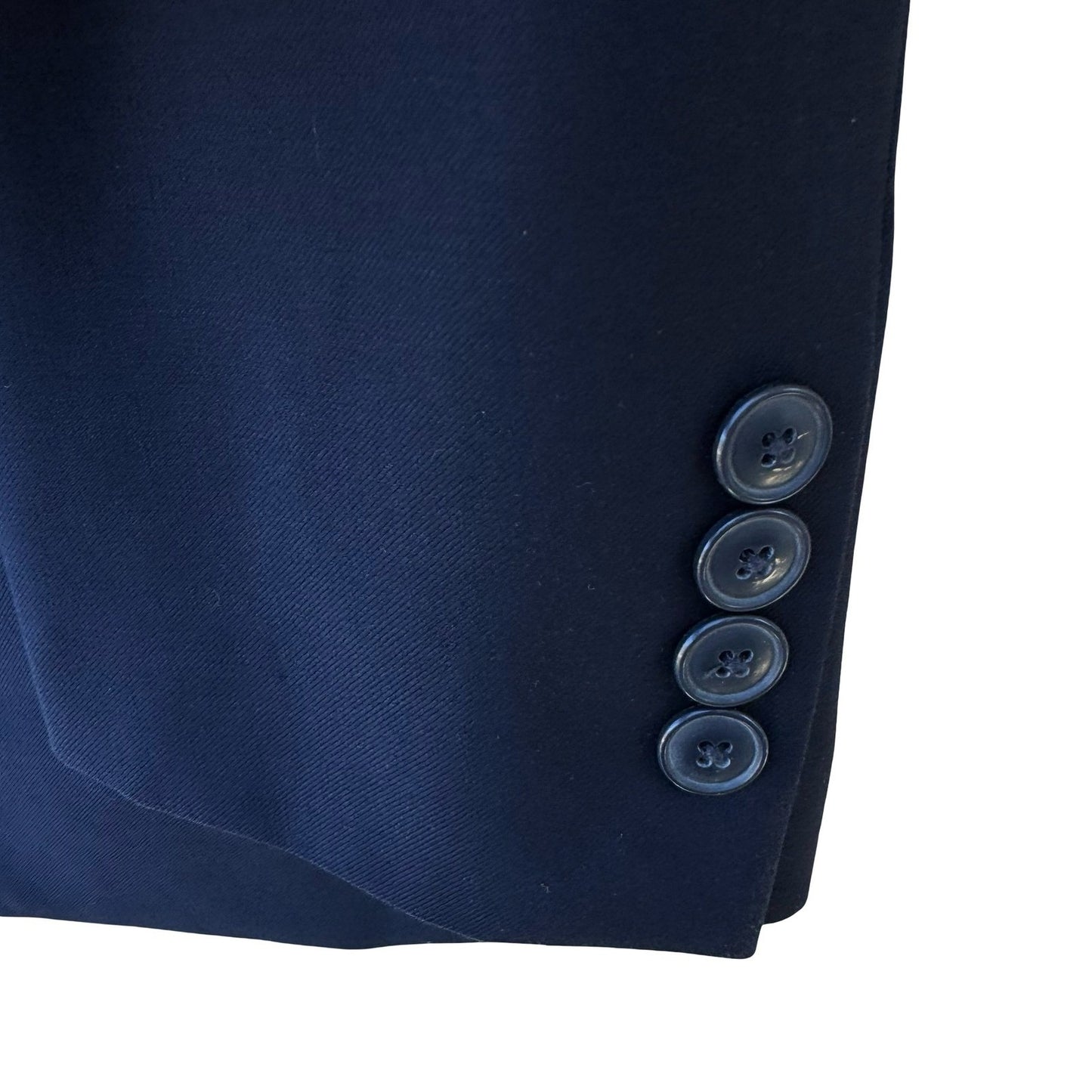 Giorgio Ferraro Mens Navy 3-Button Blazer Jacket 36S Italian Design Professional