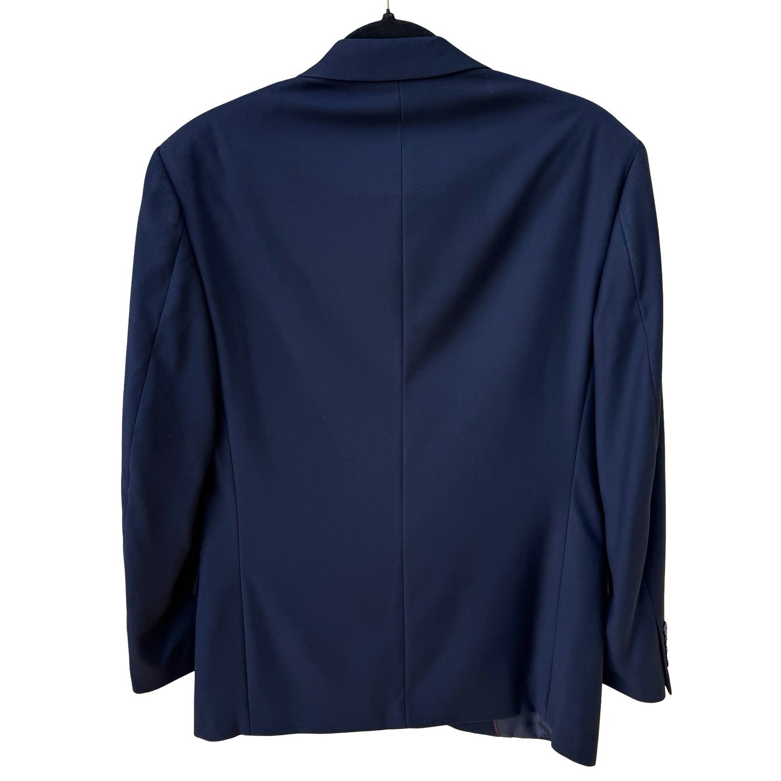 Giorgio Ferraro Mens Navy 3-Button Blazer Jacket 36S Italian Design Professional