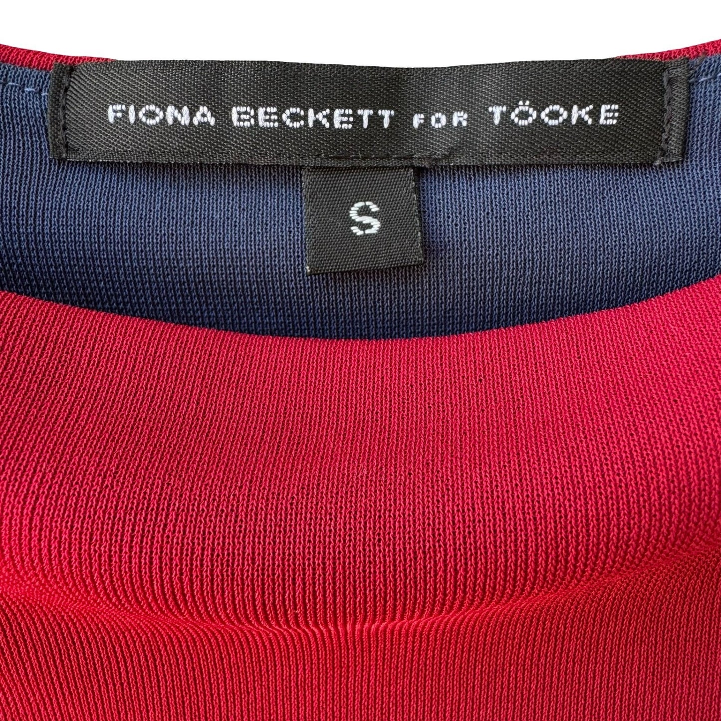 Fiona Beckett Tooke Y2K 90s Indie Coquette Dark Floral Cami Babydoll Top Red S