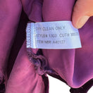 Switch Silk Lore Velvet Burnout Floral Tunic Purple Long Sleeve Fairy Grunge Top New S 3 image