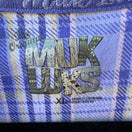 Switch Muk Luks Purple Plaid Ruffle Trim Loungewear Pajama Sleep Shirt Nightgown XL 2 image