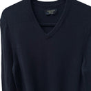 Switch Club Room Luxury 100% Cashmere Quiet Luxury Old Money Minimalist Sweater Black M 3 image