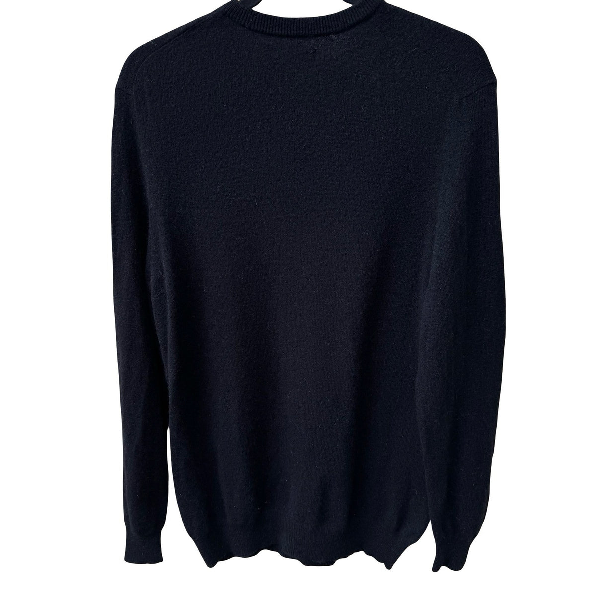 Club Room Luxury 100% Cashmere Quiet Luxury Old Money Minimalist Sweater Black M