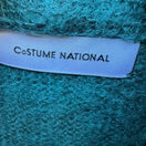 Switch Costume National Italian Mohair Blend Grunge Whimsigoth Draped Open Cardigan S 2 image
