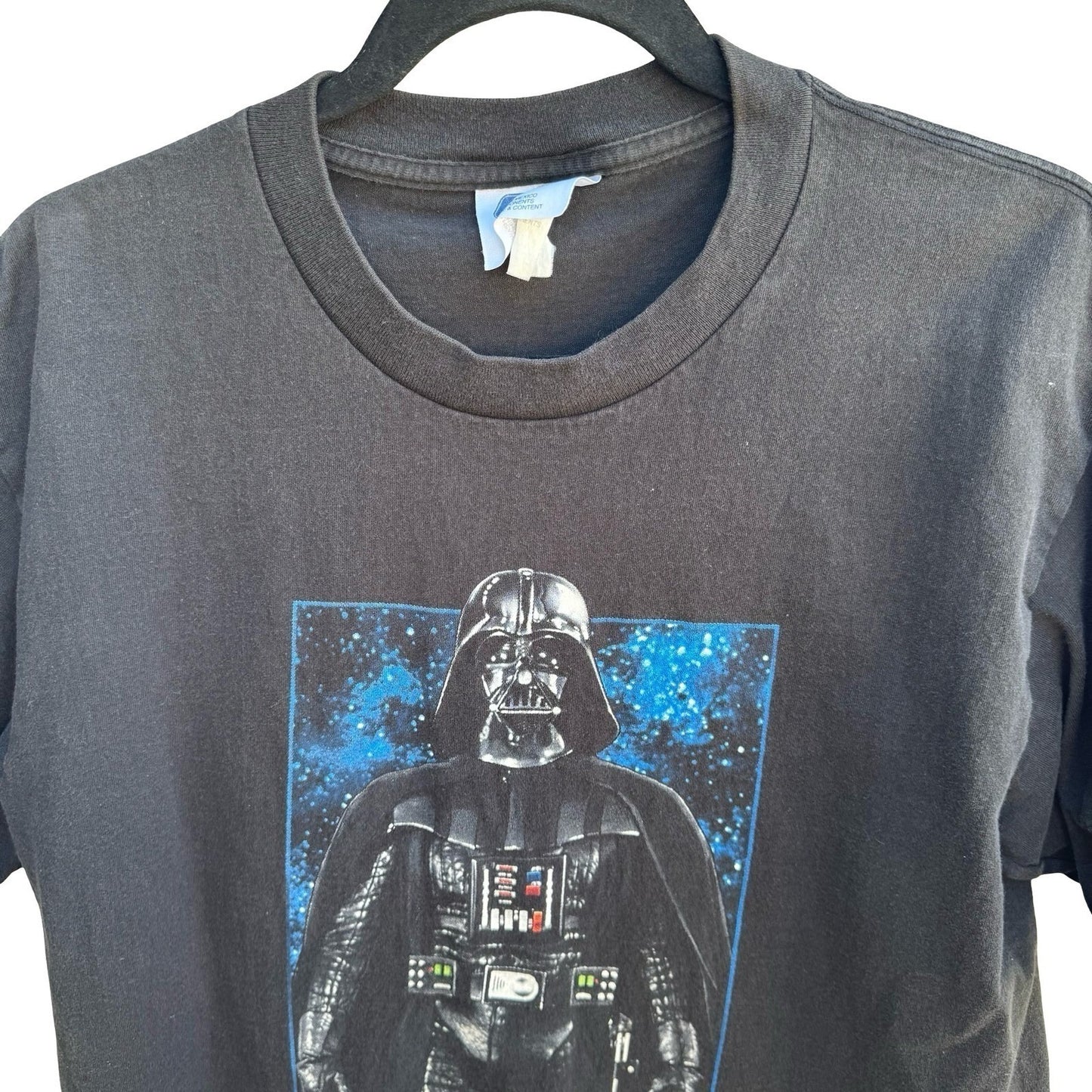 Vintage 1999 Star Wars Magic of Myth Darth Vader T-Shirt San Diego Museum Art L