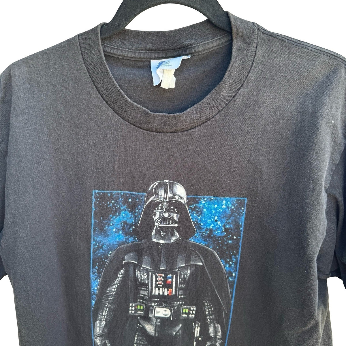 Vintage 1999 Star Wars Magic of Myth Darth Vader T-Shirt San Diego Museum Art L