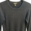 Switch Charter Club Luxury 100% Cashmere Quiet Luxury Minimalist Speckled Sweater S 3 image