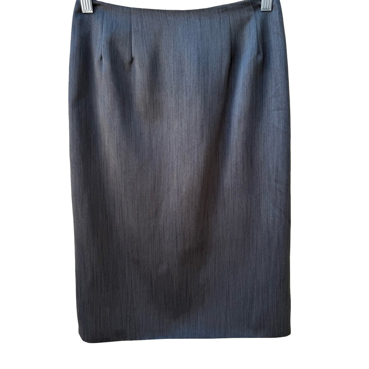 Louis Verdad Vintage 90s Tailored Minimalist Quiet Luxury Texture Pencil Skirt 6