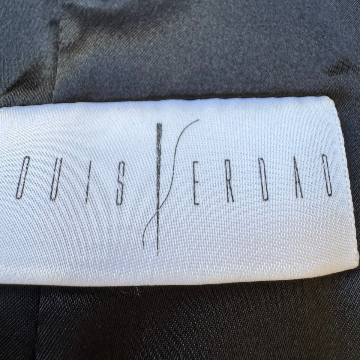 Louis Verdad Vintage 90s Tailored Minimalist Quiet Luxury Texture Pencil Skirt 6