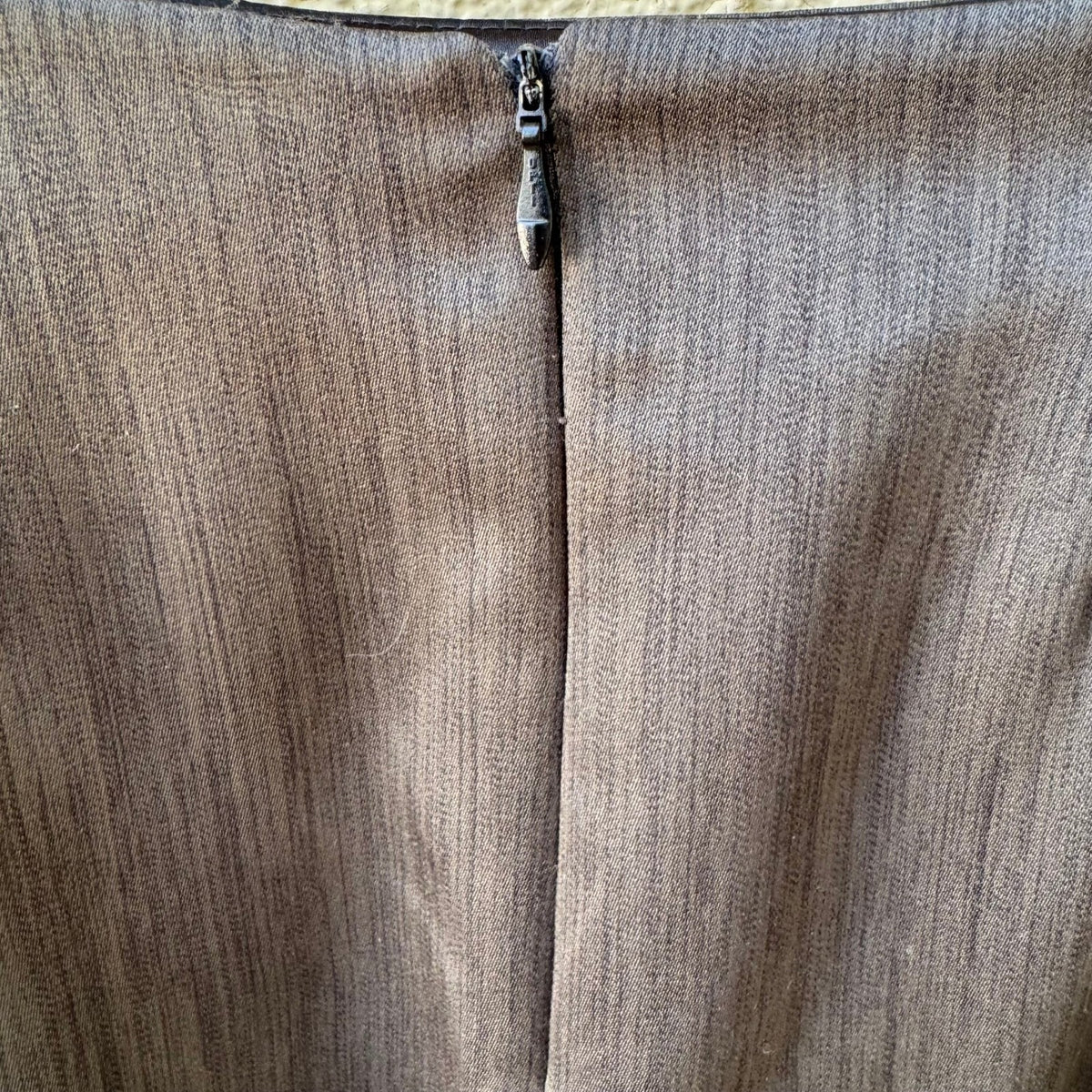 Louis Verdad Vintage 90s Tailored Minimalist Quiet Luxury Texture Pencil Skirt 6