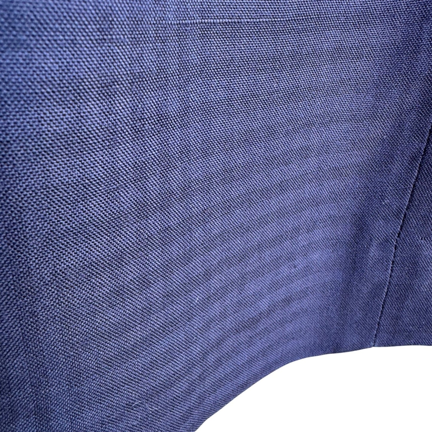 Christian Dior Vintage Navy Blue Double Breasted Skirt Suit Set Size 4 USA Made