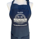 Switch National Postal Mail Handlers Union Local 303 Navy Canvas Work Apron Pockets 2 image