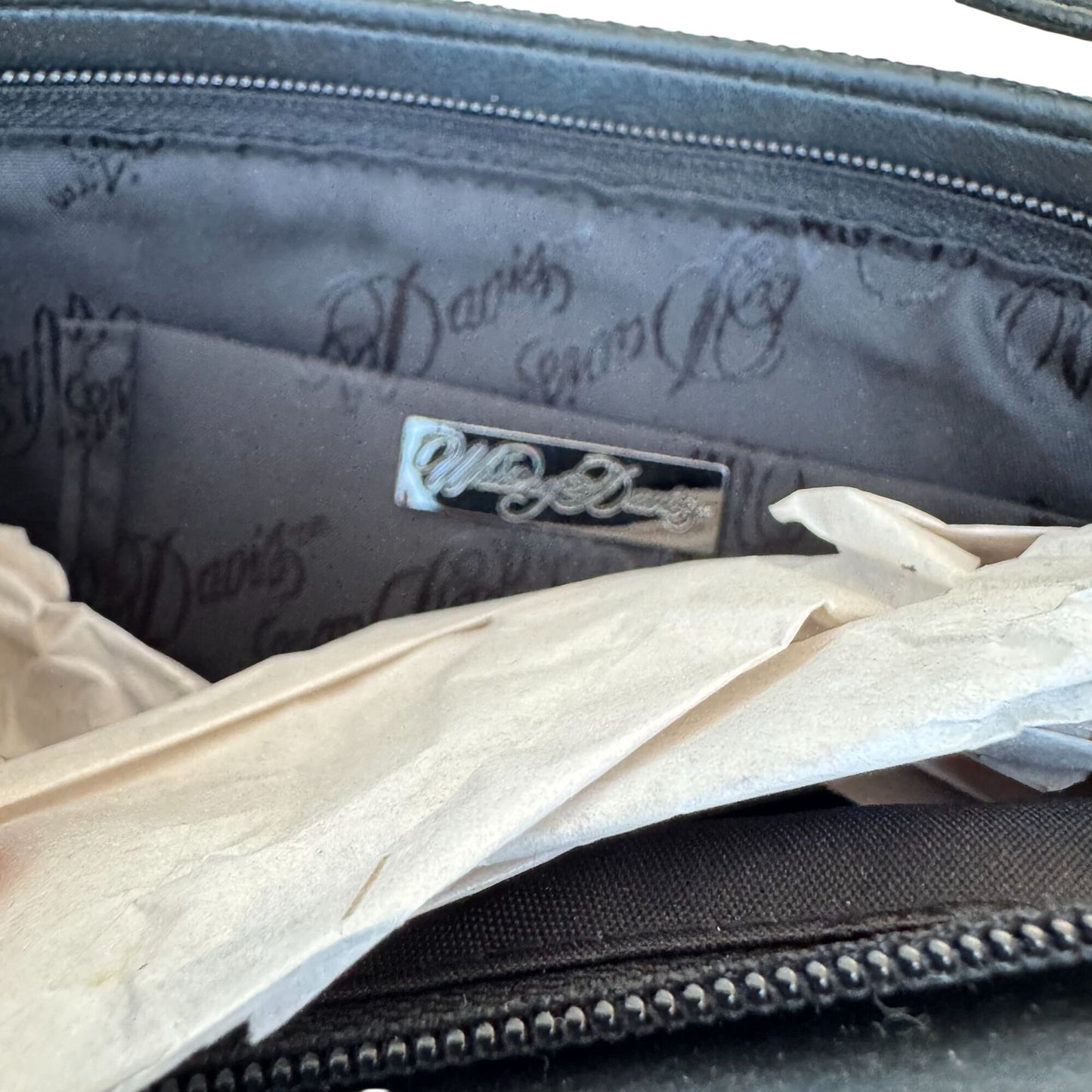 Whiting & Davis Vintage Womens Black Metallic Mesh Evening Bag Party Glam Formal