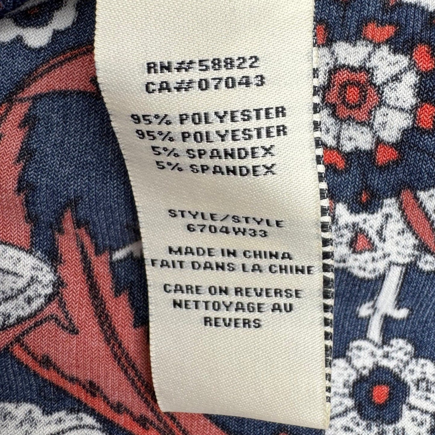 Max Studio Womens Navy Floral Medallion Sleeveless Tank Top M NEW Boho Eclectic