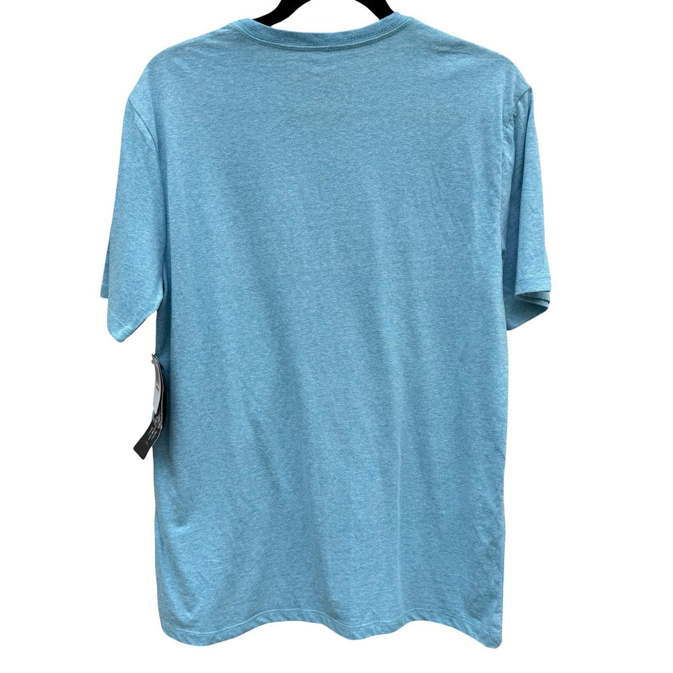 Social Republic Mens M Monkey Headphones Graphic T-Shirt Blue NEW Streetwear