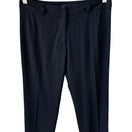 Switch Chertok-Yi Y2K Tailored Minimalist Black Trousers Back Contrast Stitching Pants 3 image