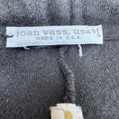 Switch Joan Vass Black Fleece Drawstring Pants Women M Cozy Comfy Loungewear Athleisure 2 image