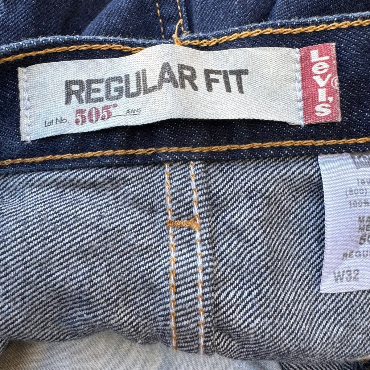 Levis 505 Vintage Y2K 90s Style WPL 423 Americana Jeans Grunge Indie Mens 32x32