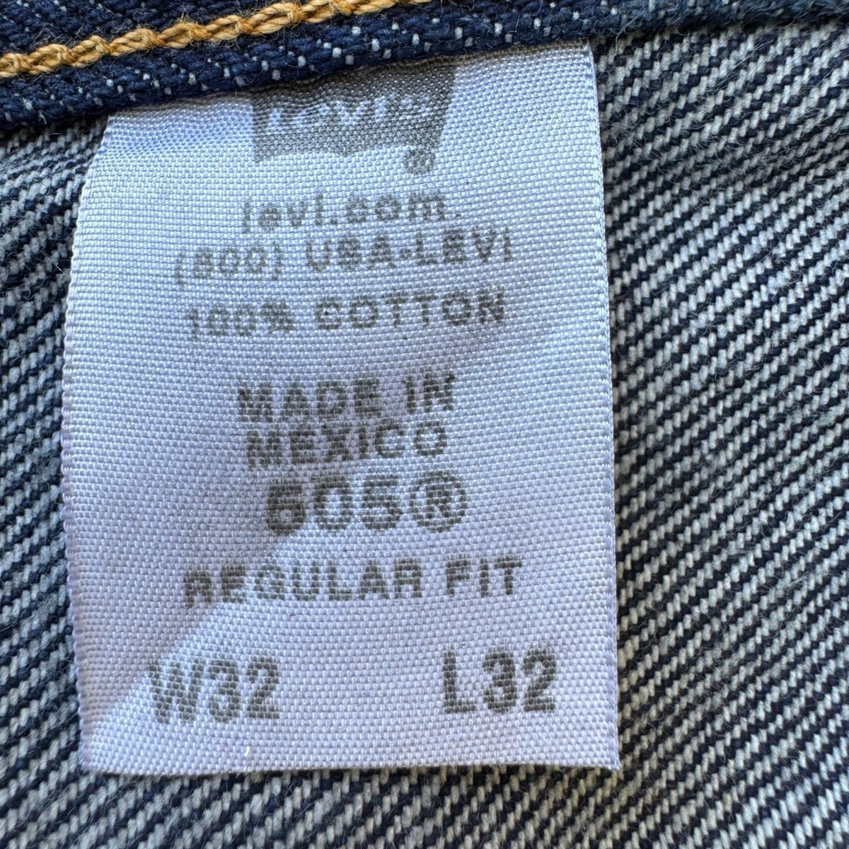 Levis 505 Vintage Y2K 90s Style WPL 423 Americana Jeans Grunge Indie Mens 32x32