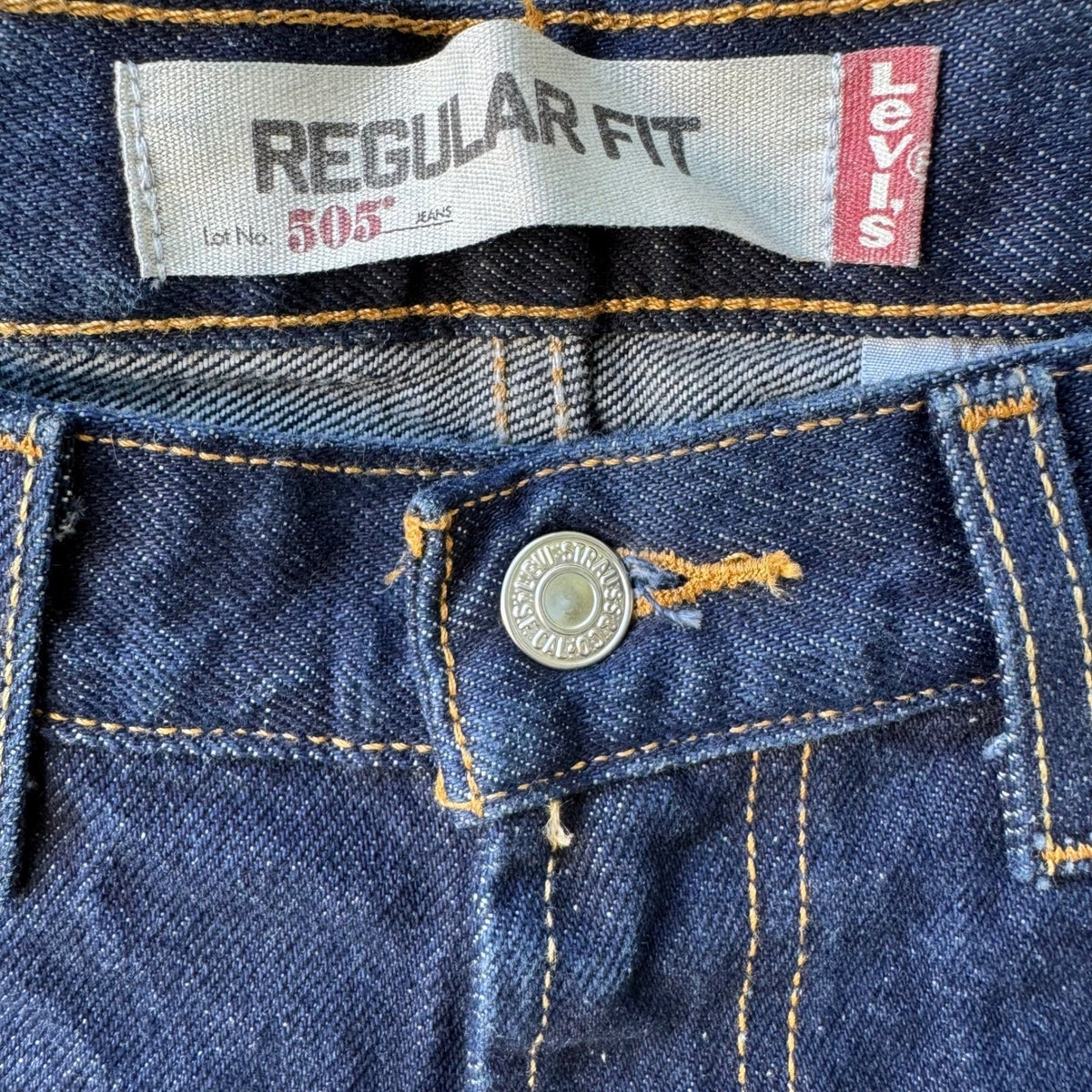 Levis 505 Vintage Y2K 90s Style WPL 423 Americana Jeans Grunge Indie Mens 32x32