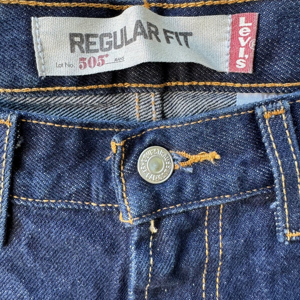 Levis 505 Vintage Y2K 90s Style WPL 423 Americana Jeans Grunge Indie Mens 32x32