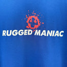 Switch Rugged Maniac Mens Blue Finisher Epic Obstacles Festival Short Sleeve Tee Shirt 3 image