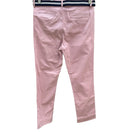 Switch The Childrens Place Girls Mauve Pink Chino Pants with Striped Belt Size 14 NWT 3 image