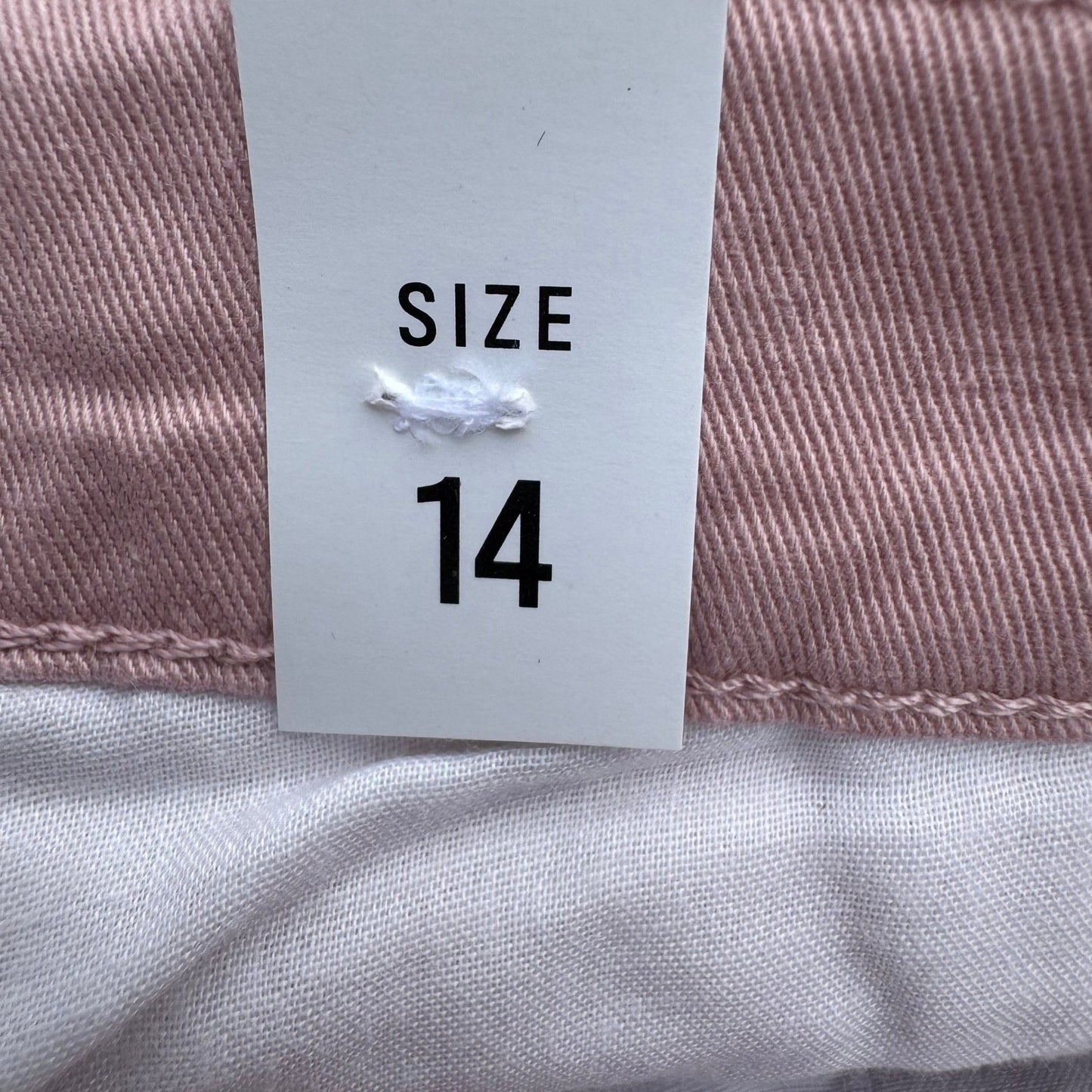 The Childrens Place Girls Mauve Pink Chino Pants with Striped Belt Size 14 NWT