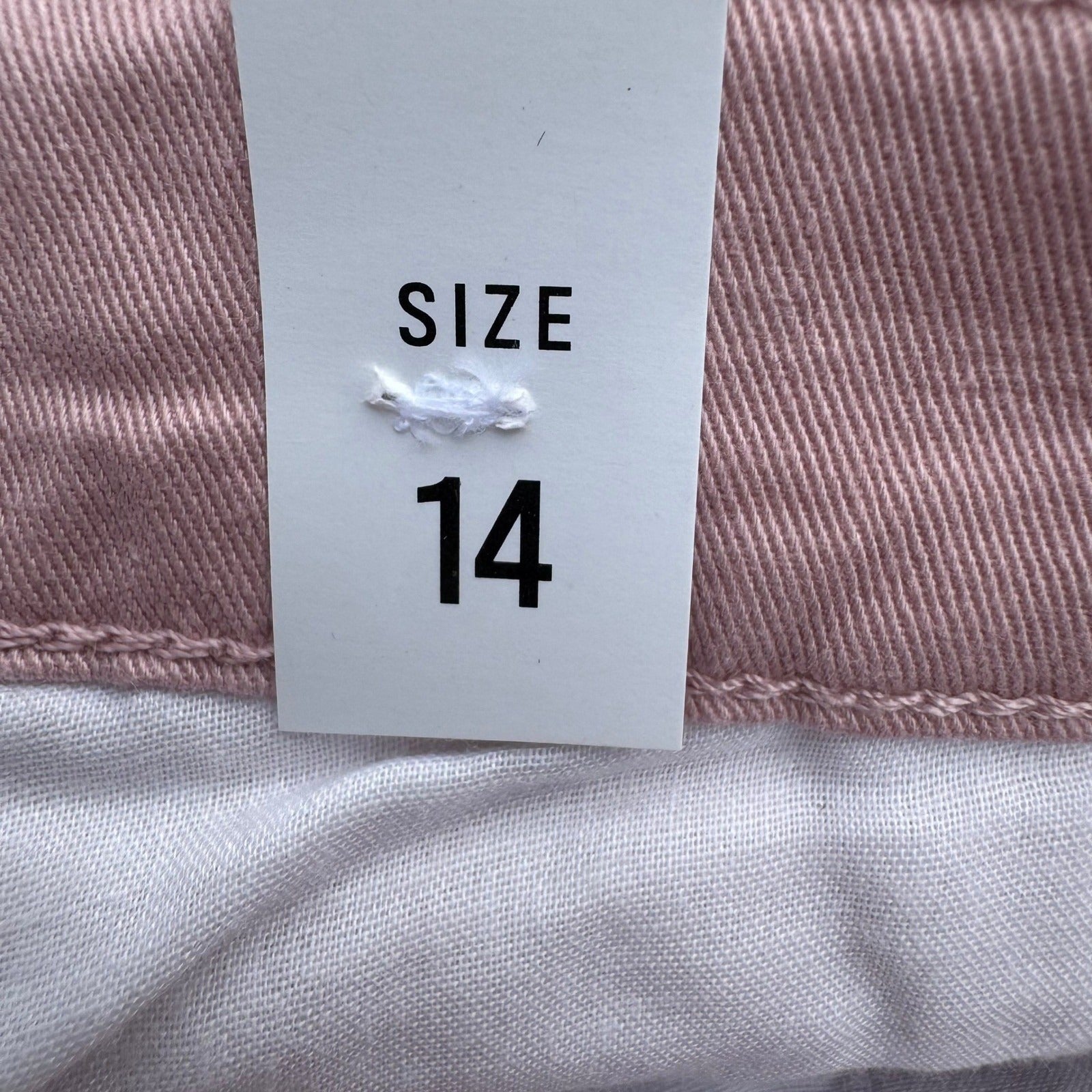 The Childrens Place Girls Mauve Pink Chino Pants with Striped Belt Size 14 NWT