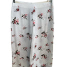 Switch Katie K Cottagecore Romantic Coquette Boho Garden Floral Wide Leg Chiffon Pant M 3 image