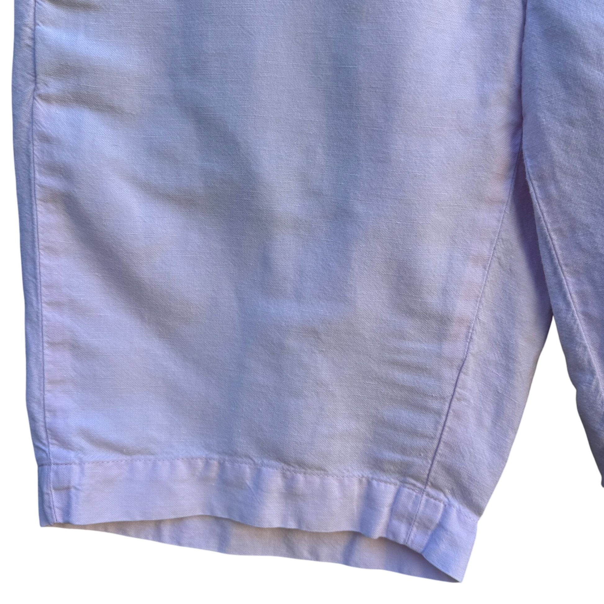 Brooks Brothers Mens W30 Preppy Pale Pink Irish Linen Baird McNutt Shorts Summer