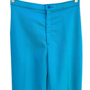 Switch Levi Strauss Vintage 70s Retro Classic Womens 28 Turquoise High Waisted Pants 3 image