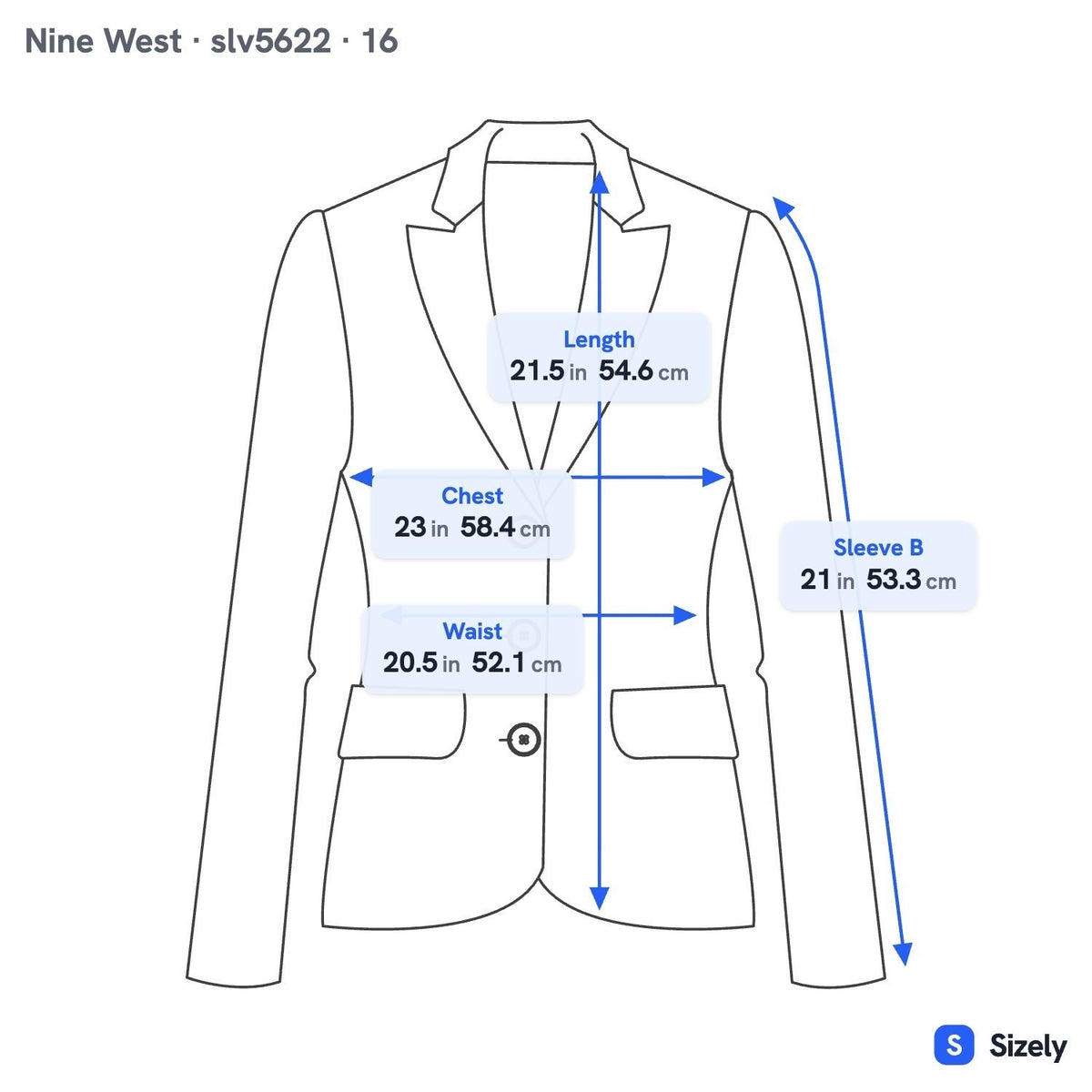 Nine West Professional Minimalist Zipper Accent Career Blazer Burgundy 16 NEW