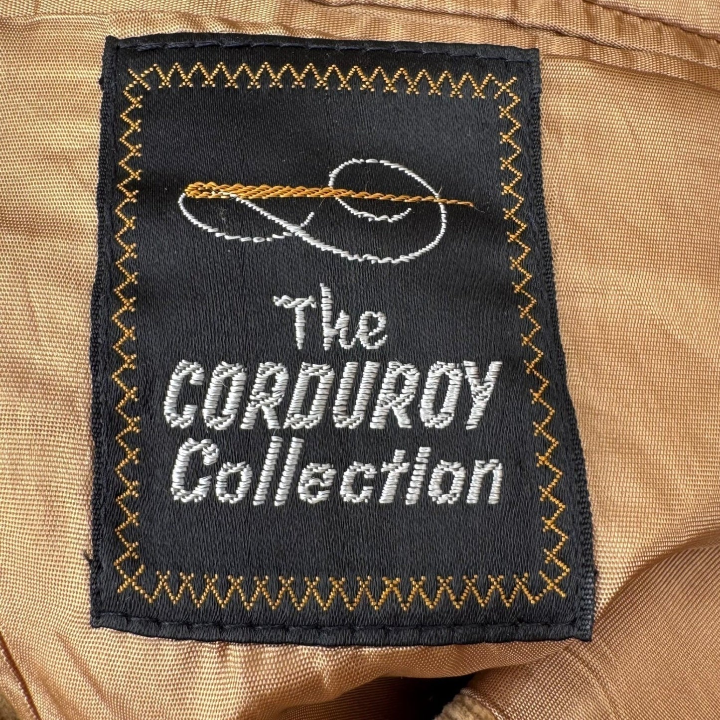 Sears The Corduroy Collection Vintage Tan Blazer Sport Coat Mens 40S 70s Retro