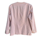 Switch Bentley Vintage 80s Womens Pastel Pink Double-Breasted Preppy Blazer Jacket 6 3 image