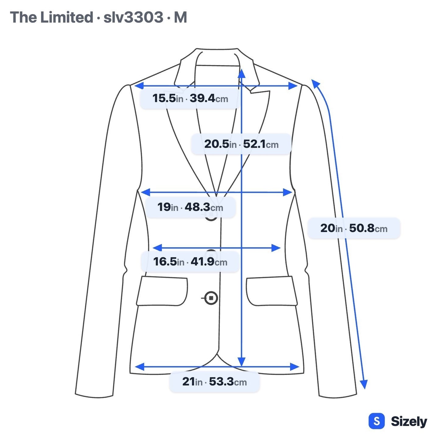 The Limited Textured Corporate Blazer Career Jacket Minimalist Teal Womens M